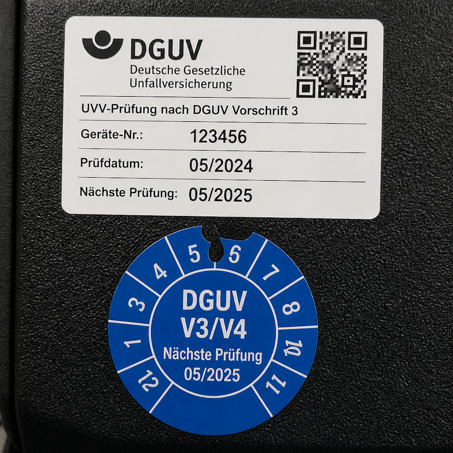 DGUV-V3 Prüfung in Nürnberg richtiges datum
